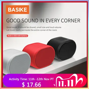 

BASIKE Bluetooth Speaker Portable Wireless Speakers Loudspeaker Sound Surround Outdoor Support FM TF Card For IOS Android Phone