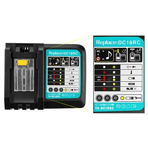 USB зарядное устройство для Makita 14 4 18V DC18RCT 3.5A литий ионный аккумулятор адаптер
