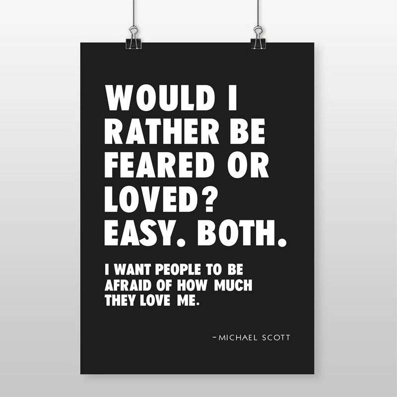 Peinture Toile Avec Citation De Michael Scott Tableau Artistique Mural Avec Imprimes Noirs Blanc Affiche Decorative Pour Spectacle Tv Ou Bureau Aliexpress