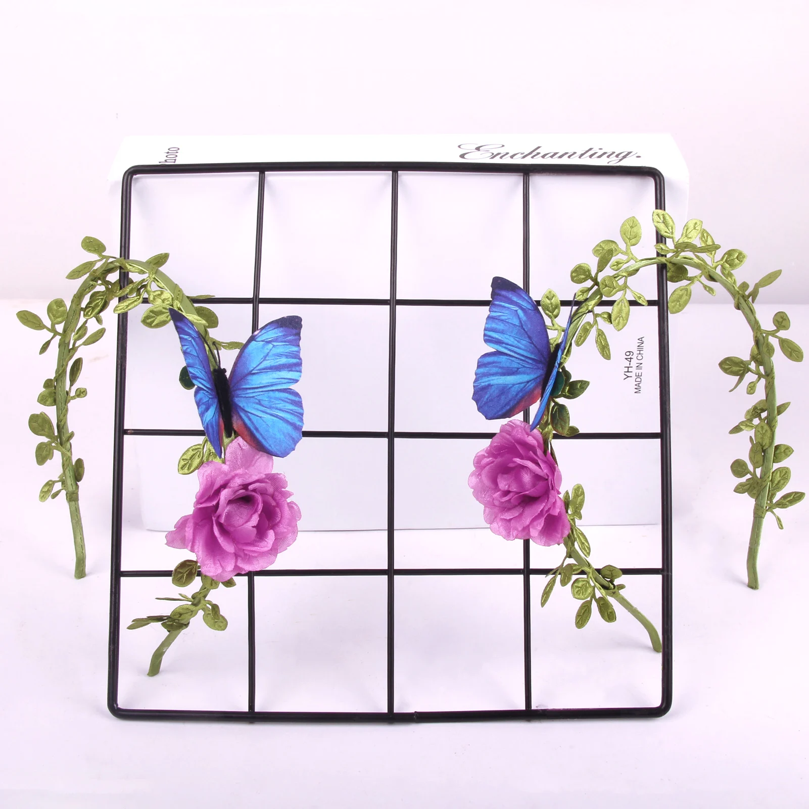 Candygirl Butterfly Bow Headbands Hoop Hairpin Floral Fabric Kids Women Hairbands Printing Headdress Hair Accessories Headwear Candygirl Butterfly Bow Headbands Hoop Hairpin Floral Fabric Kids Women Hairbands Printing Headdress Hair Accessories Headwear