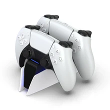 Зарядная Станция PS5 Type-C DualSense, зарядная док-станция с двойной зарядкой, подставка для беспроводного игрового контроллера PlayStation 5 DualSense Зарядная Станция PS5 Type-C DualSense, зарядная док-станция с двойной зарядкой, подставка для беспроводного игрового контроллера PlayStation 5 DualSense