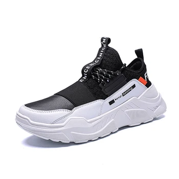 

2020 Men Sneakers Lace-up Mesh Flats Shoes Men Lightweight Breathable Comfortable Classic Mens Casual Shoes Non-Slip Fashion