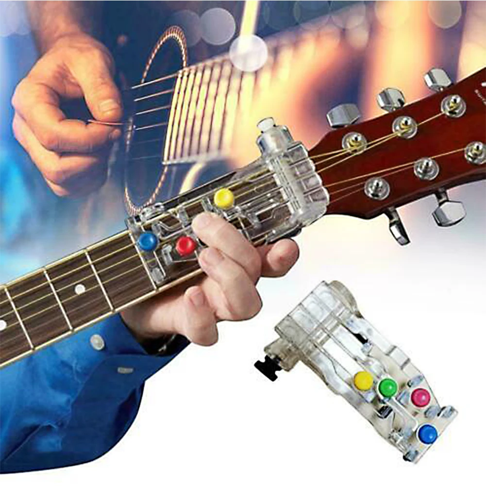 Обучающая система Chord Buddy обезболивающая гитара обучающая помощь тренировочные инструменты аксессуары музыкальный инструмент взрослый тренажер ABS для подростков