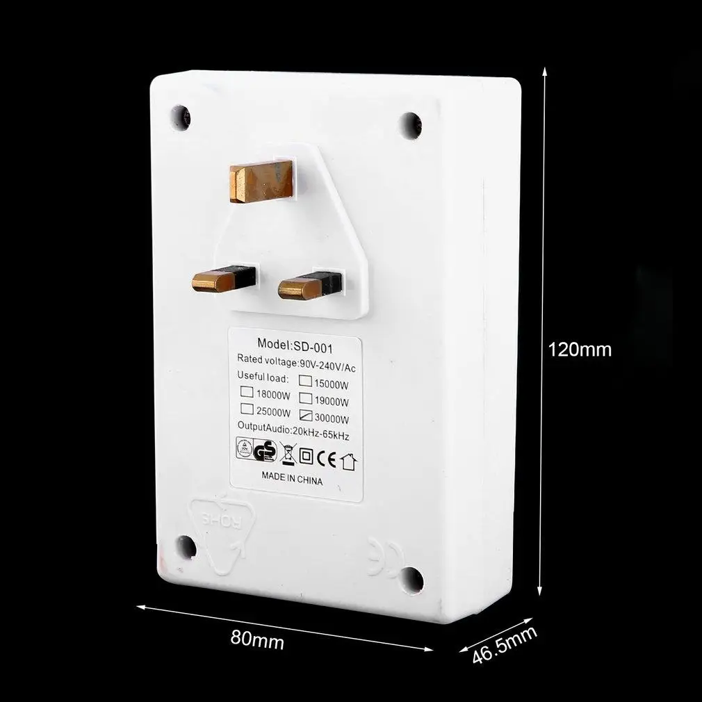 Умный Отпугиватель вредителей электро магнитный баг Scare Vitra Sonic Drive Mosquito LN
