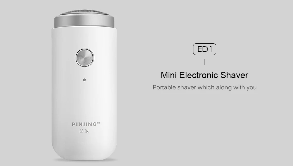 SOOCAS SO WHITE ED1 Xiaomi Mijia мини-электробритва бритва USB перезаряжаемая портативная триммер для бороды моющаяся Мужская сухая влажная бритва