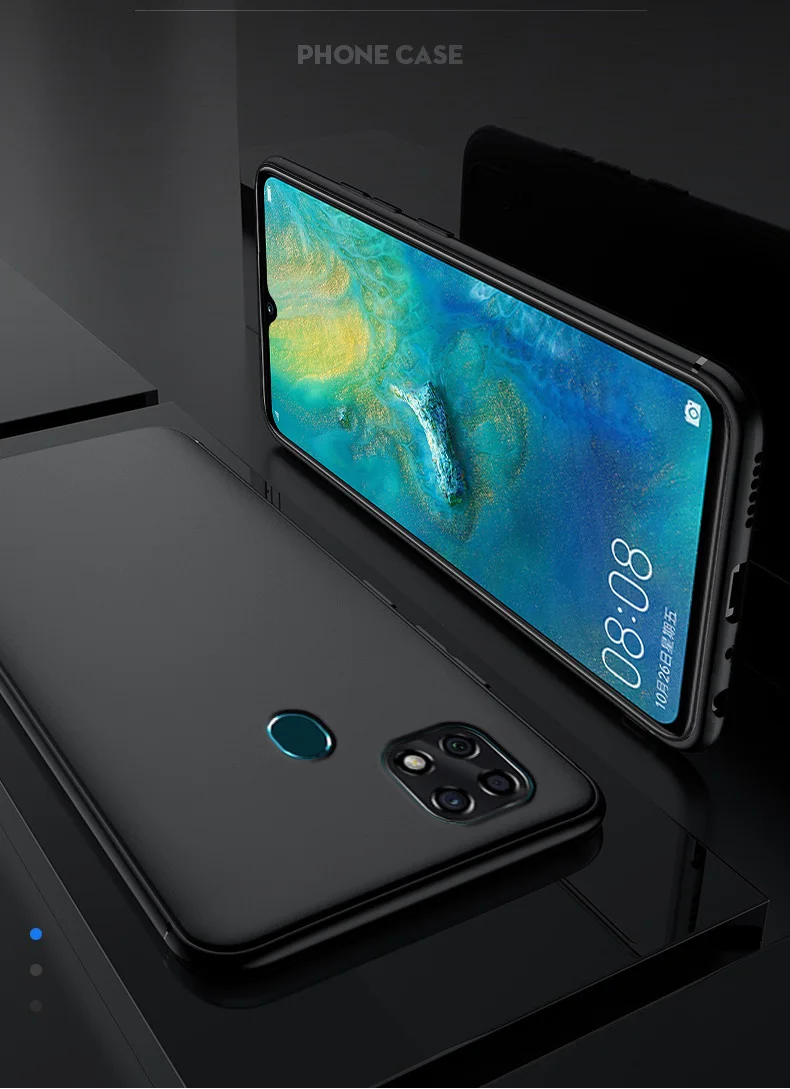 Umidigi power 3 Чехол черный матовый мягкий ТПУ чехол для umidigi power 3 6,53