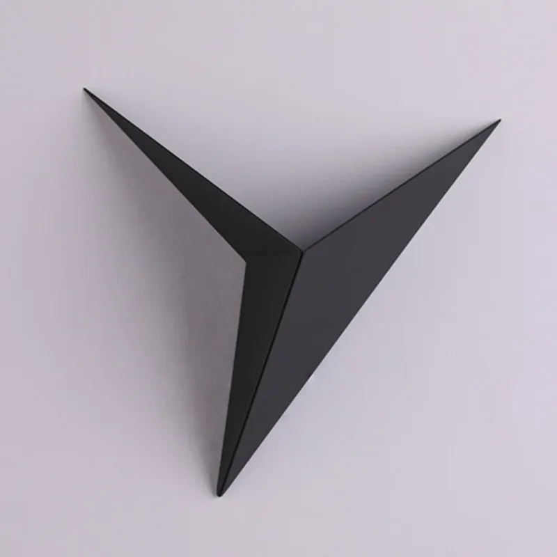 Minimalist Triangle Shape LED Wall Lamps Modern 3W AC85-265V Simple Lighting Nordic Style Indoor Living Room Light | Лампы и освещение