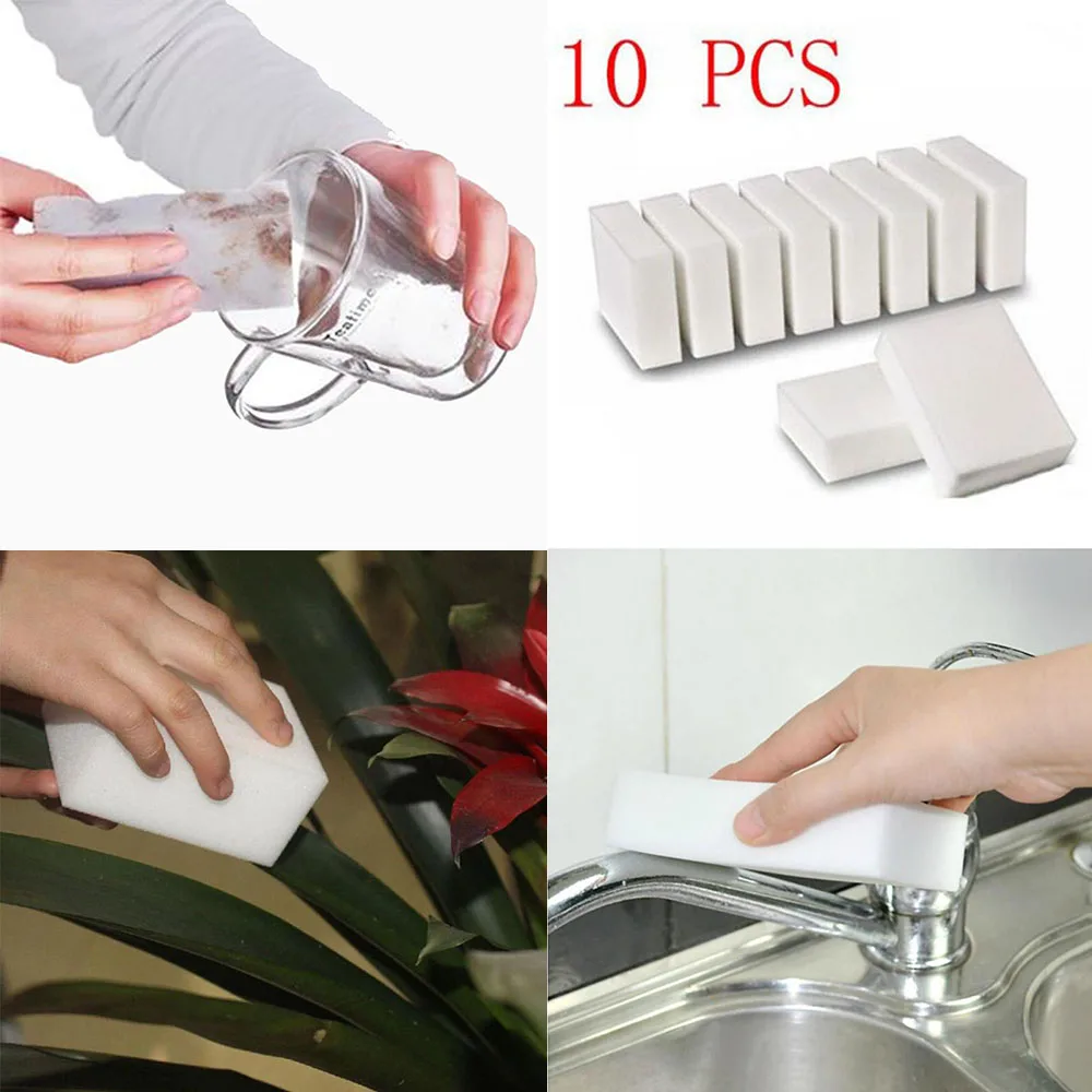 

10 шт., меламиновые губки для чистки дома