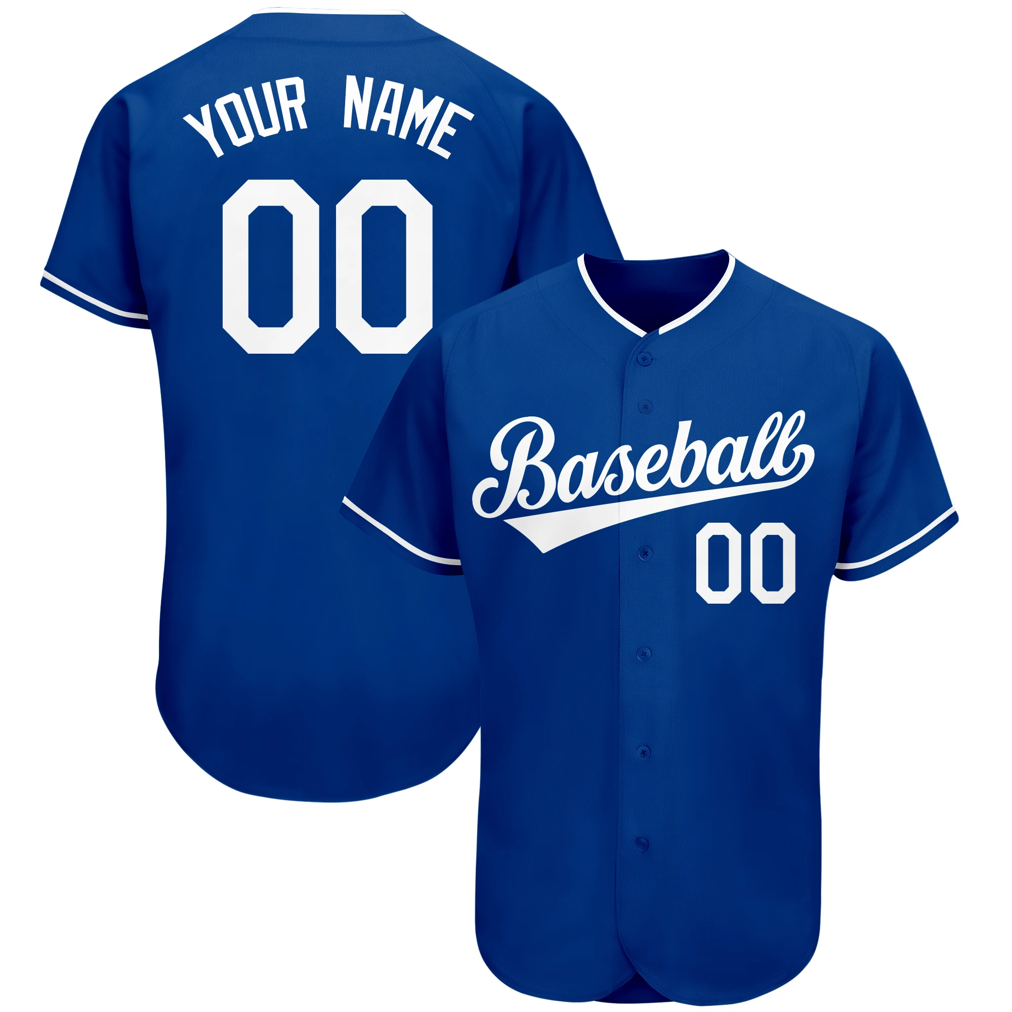 Stitched Baseball Jersey Embroidery Team Name Number Breathable Button Baseball Shirt Hip-Hop Street Style for Men/Teens