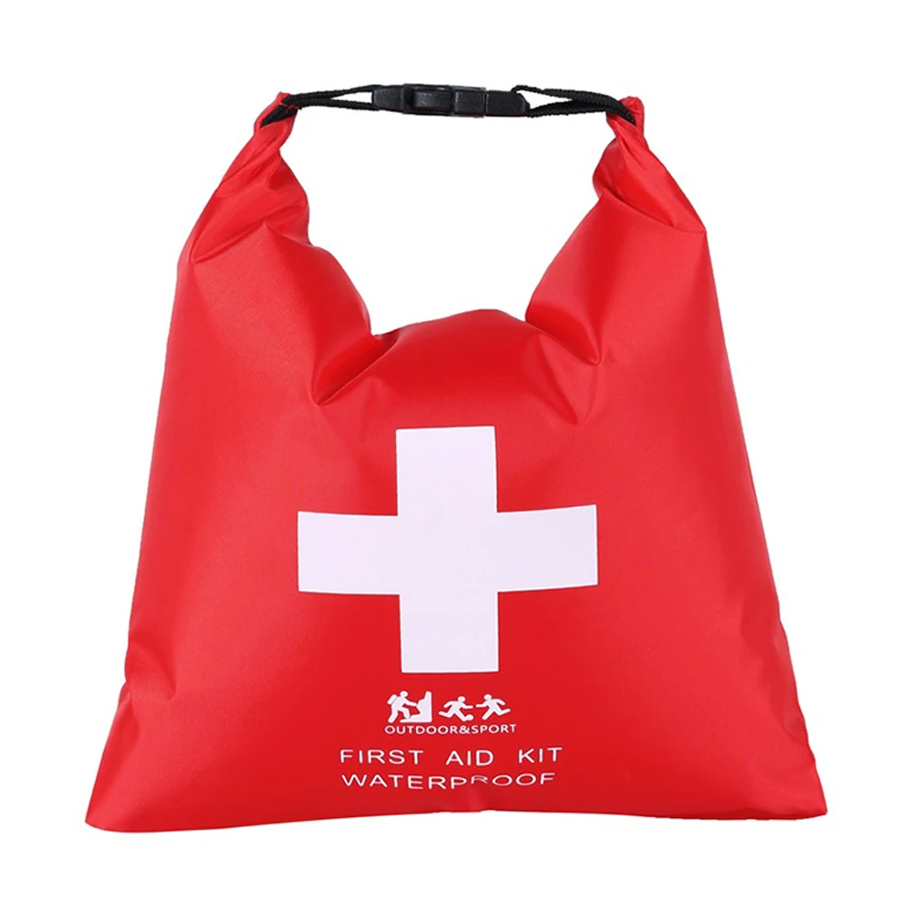 

1.2L Outdoor River Trekking Storage Bag Rafting Adventure First Aid Supplies Portable Rubber Waterproof Dry Bag