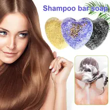 Мыло для волос растительная эссенция Твердый шампунь бар не раздражающий натуральный освежающий мыло ручной работы бар Уход за волосами Гладкий