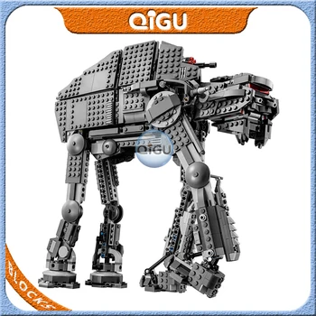 

Compatible 75189 Lepingo Star Plan Wars AT-ST Robot Starwars First Order Heavy Assault Walker Building Block Brick Children Toys