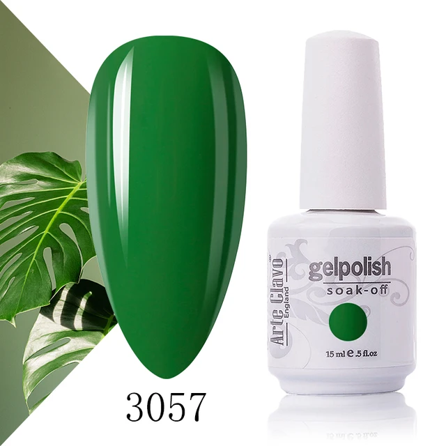 Arte Clavo 131 Colors Gel Polish Nail Gel Varnish Paint Semi Permanent Nails Art Gel Nail Polish For Manicure Top Coat Base Coat 3057