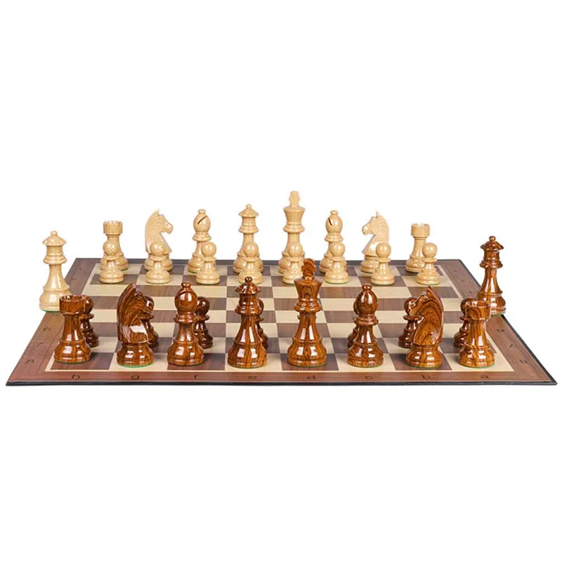 Tanio Niemiecki rycerz Staunton Chessmen 34 ciężki szachy sklep