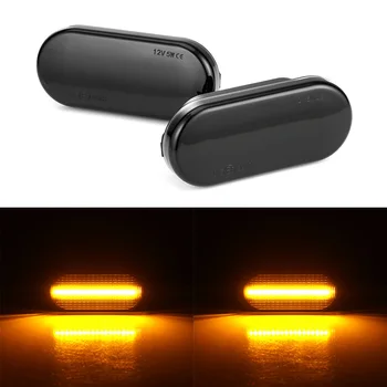 

For Toledo 1M 1996-2006 LED Lights Turn Signal Side Marker For Ibiza 6L 2002-2008