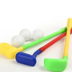 Mini jeux de Golf pour enfants, 3 Clubs de Golf + 3 balles 