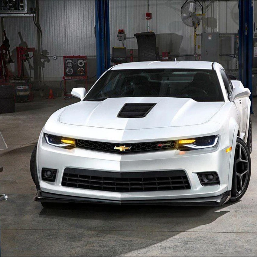 Vland завод для автомобиля красочные фары Для Camaro светодиодный налобный фонарь с поворотным сигналом с последовательным индикатором