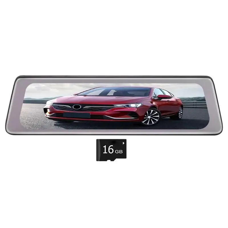 Phisung K5000 9,6" сенсорный экран Full HD 1080P Автомобильное зеркало заднего вида цифровой видеорегистратор камера 140 градусов с двумя объективами ночного видения