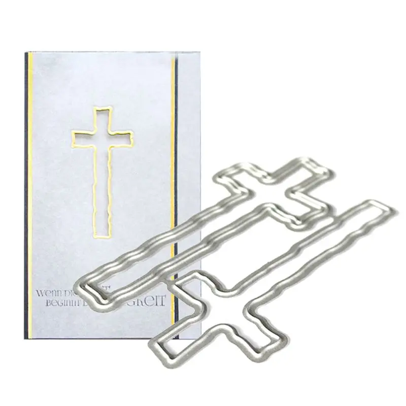 

Cross Alphabet Letter Metal Cutting Dies Stencil Scrapbooking DIY Album Stamp Paper Cards Embossing Decor Craft Art New for 2020