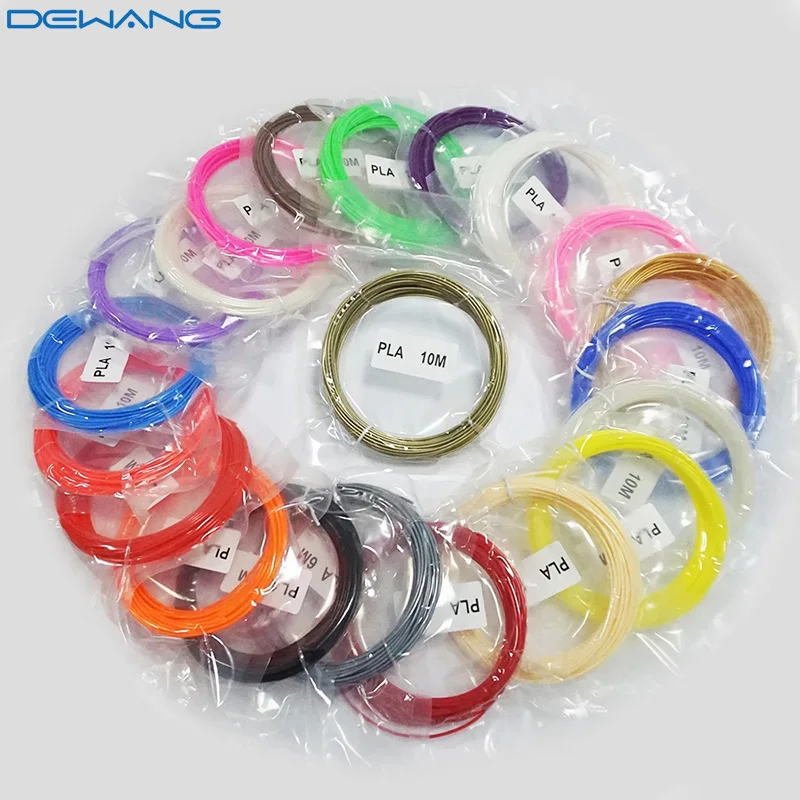 3D Pen Filament PLA 1.75 200 Meters Random 20 Colors Wire Material Printer Extruder Threads Plastic | Компьютеры и офис