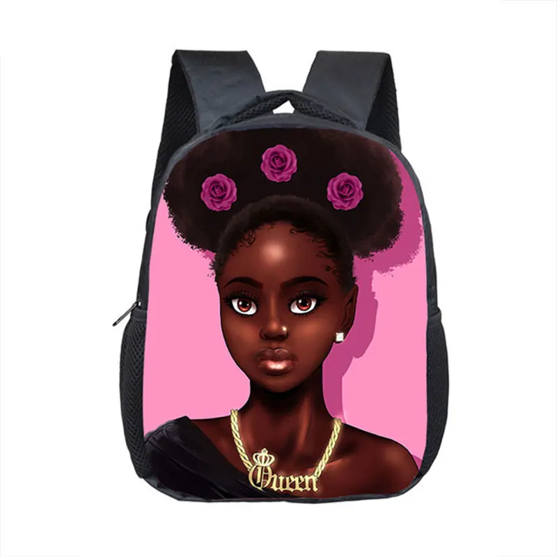 Детские школьные сумки, комплекты для детей, Back to School изящного искусства Африканка с мультяшными принтами, рюкзак для девочек, рюкзак для путешествий Mochila Infantil - Цвет: FS9