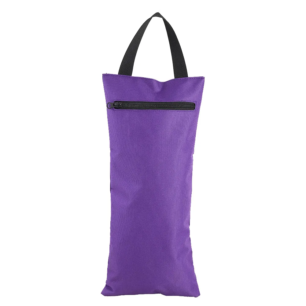 Sac de frappe,Sac de sable pour Yoga, sans remplissage, léger, bras réglable, 41x19cm