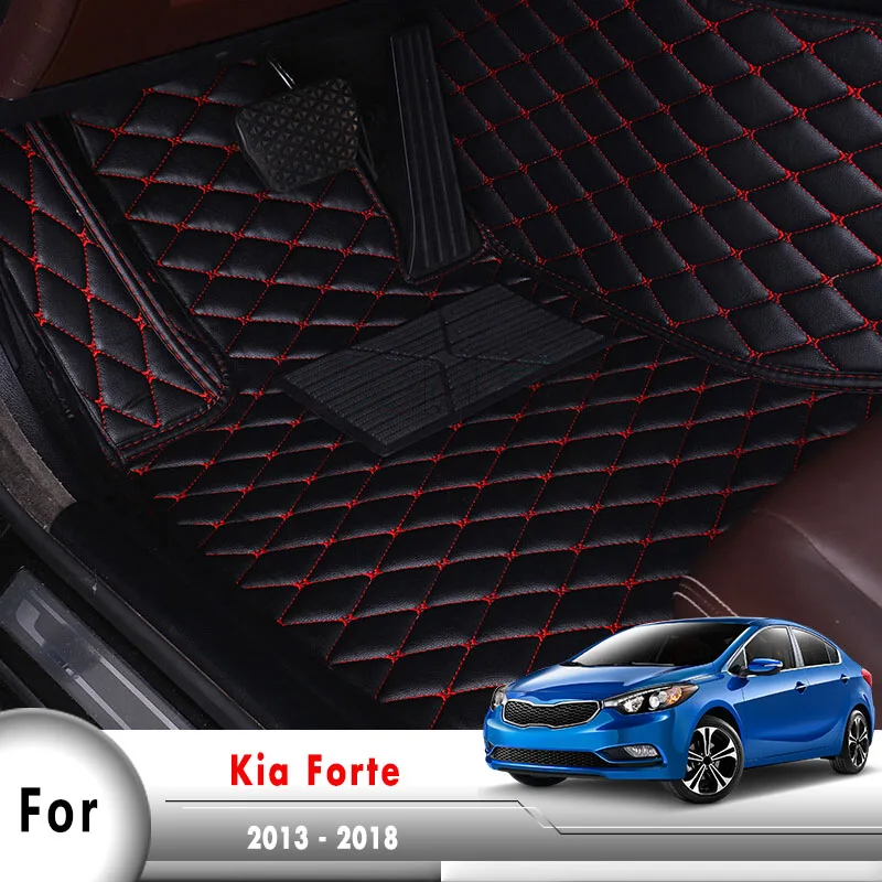 Ковры для салона автомобиля покрытые на заказ автомобильные защитные коврики KIA