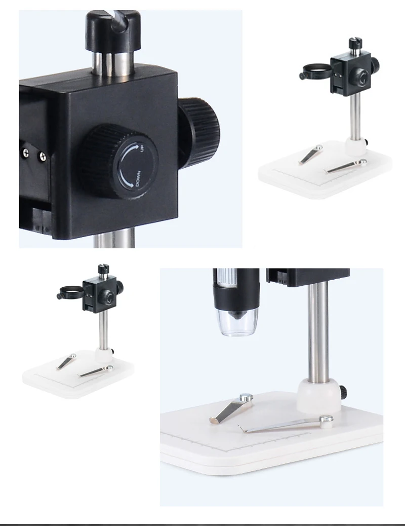 Handheld USB Digital Microscope Stand Holder Bracket Adjustable Holder Mini Foothold Table Frame for Microscope microscope arm stand video microscope stand