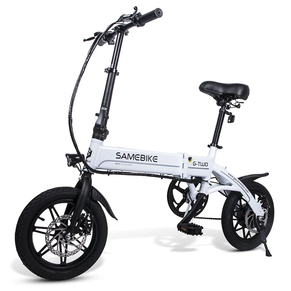 Top Lixada 14 Inch Folding Electric Bike Power Assist Electric Bicycle E-Bike Scooter 250W Motor Cycling Foldable Electric Bike 2