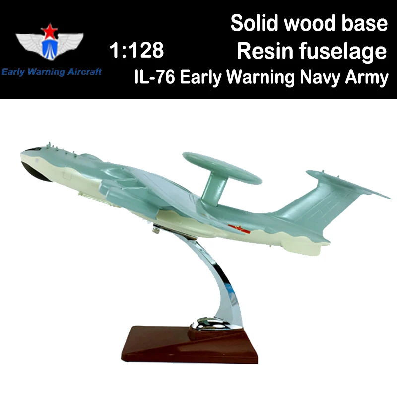 

1/128 IL-76 Early Warning Aircraft for Navy Army Fighter Airplane Models Adult Children Toys Military Adult Boys Gift Collection