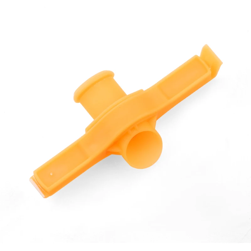 1pcs orange 12 шт. портативный зажим для закусок с зажимом, пластиковый зажим для запечатывания, для хранения продуктов, кухонные инструменты, герметик для сохранения свежести - Цвет: 1pcs orange