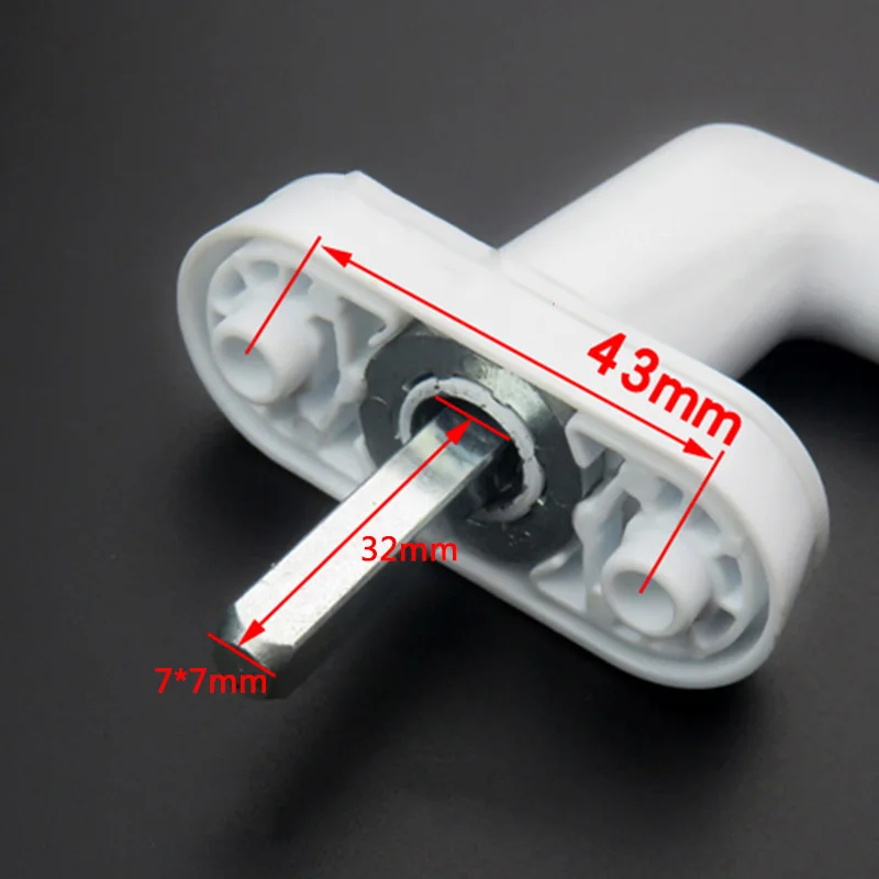 Aluminum Alloy Inside Window Handle Crank Two-point Linkage Locking Use Tools