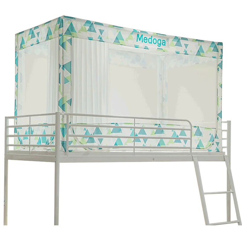 

Fashion Summer Student Dormitory Bedroom Mosquito Net Single Lace Bunk Bed Curtain Curtains Home Decoration Protection Children