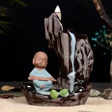 Настоящая Quemador Incienso большая задняя керамическая курильница антикварная подобранная ароматерапевтическая печь декоративные Ta чайные предметы мебели