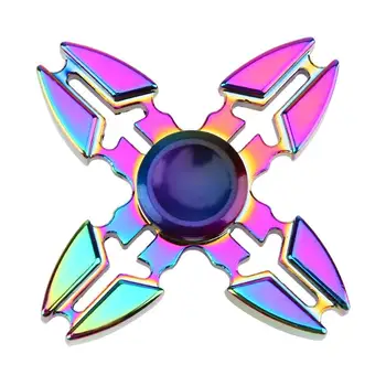

EDC Hand Spinner Metal Alloy Gyro Four Fidget Spinners for ADHD Autism Stress Reliever Toy for Kids Fingertip Gyro Dropshipping