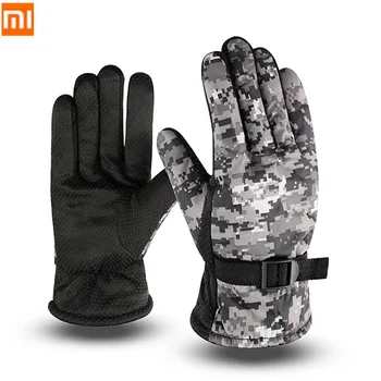 

Xiaomi Men Winter Warm Gloves Outdoor Windproof Non-slip Riding Gloves Man Plus Velvet Thickening Cotton Glove Gants Pour Hommes