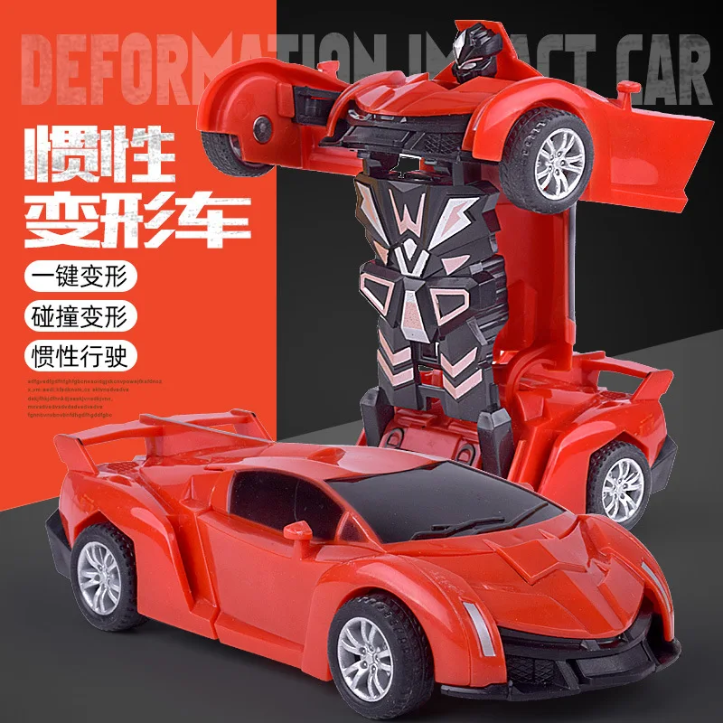 

Children Inertia Car Toy Collision Deformation Robot Inertia Transformer