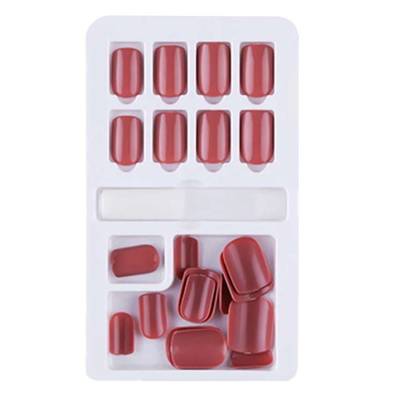 24 шт многоразовые палочки для ногтей съемные носимые поддельные ногти маникюрные аксессуары наборы SNO88