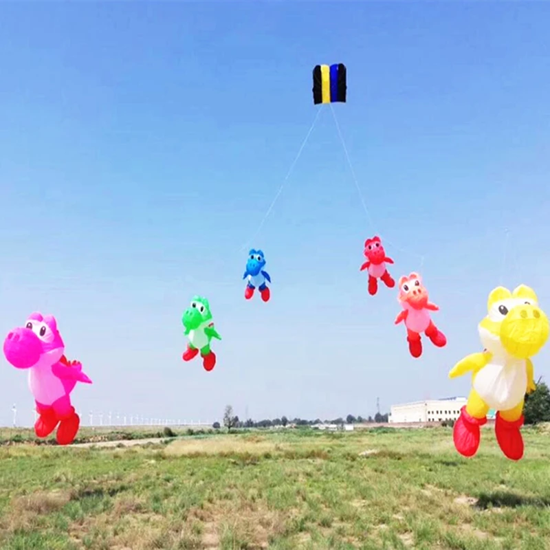 Free shipping large soft kite pendant flying outdoor toys ripstop nylon kite for adults reel kite factory new octopus jellyfish