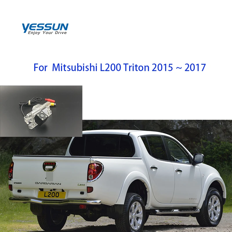 Yessun камера номерного знака для Mitsubishi L200 Triton~ Автомобильная камера заднего вида помощь при парковке