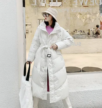 

2020 Winter New Fashion Solid White Duck Down Women Jacket Coats 238