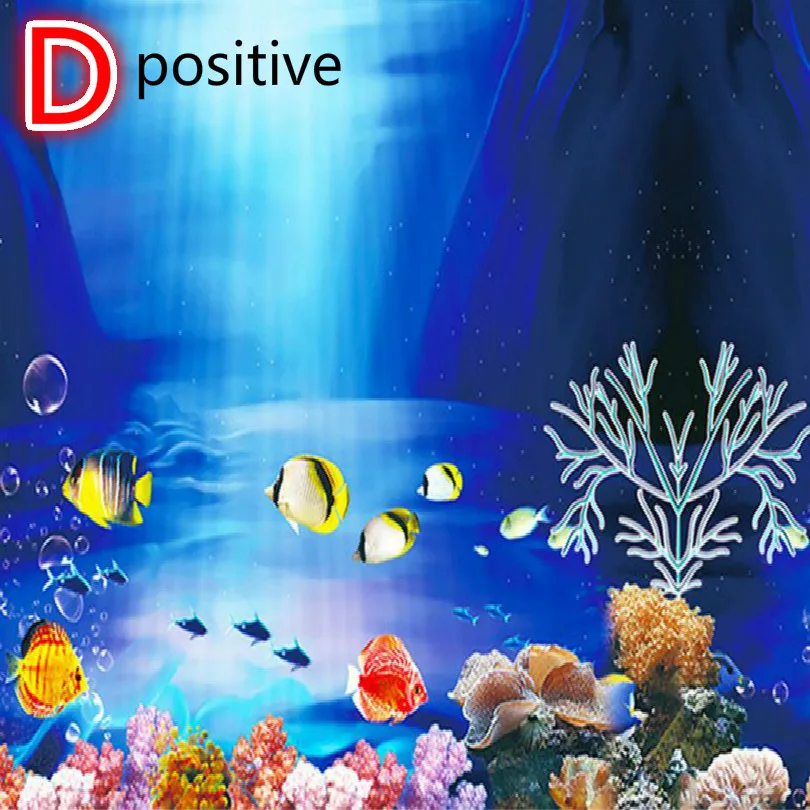 Аквариумные Фоновые наклейки аквариумные украшения с клеем двухсторонняя аквариумная наклейка