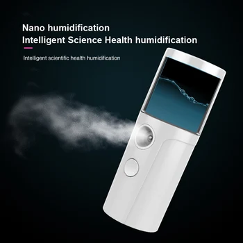 

Mini Nano Facial Sprayer USB Nebulizer Face Steamer Handy Humidifier Moisture Skin Care Facial Massage Skin Care Tools