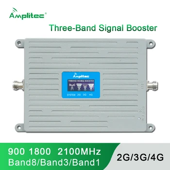 

Amplitec Cellular Signal Booster Repeater GSM 900 1800 2100 Amplifier GSM 2G 3G 4G Signal Booster Internet Cell Phone Amplifier@