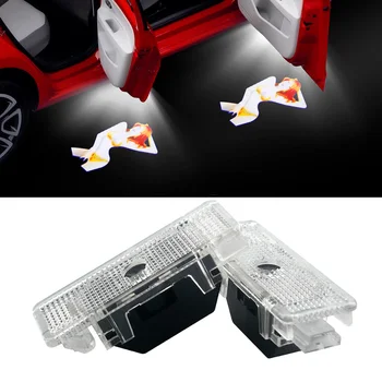 

1-10 Pair Sexy Lady Logo Car Door LED Projector Light Shadow Welcome Badge Lamp For Z8 E52 I3 I8 X5 E53 E39 5-Series Car Tuning