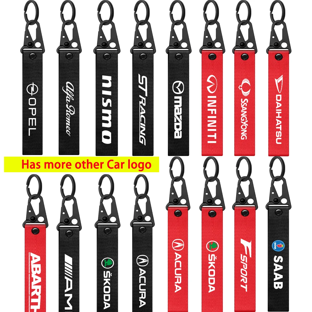 1pc Keychains Personalized Car Logo Key Chain Letter For Women Men Jewelry Gifts For Volvo RDESIGN T6 AWD S40 S60 V40 TRD ST STI