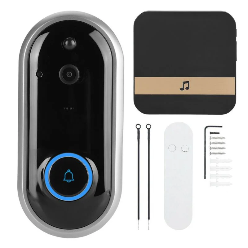 

Intelligent WI-FI Visual Door Bell Remote Wireless Routing Home Monitoring Bell