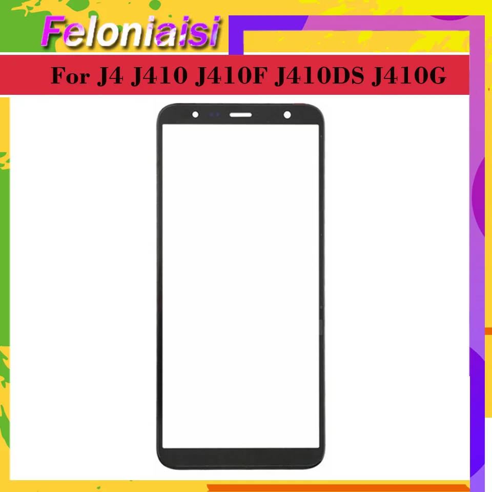 Touchscrieen для samsung Galaxy J4 Core J410 J410F J410DS J410G переднее внешнее стекло сенсорный экран
