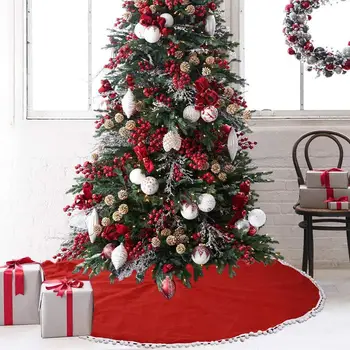 

Christmas Decorations White Ball Ring Tree Skirt Christmas Tree Skirt Bubble Ring Tree Skirt