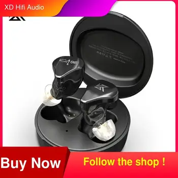 

KZ SA08 8BA Units TWS True Wireless Earbuds Bluetooth V5.0 Earphone Headset AAC HD Noise Cancelling Touch Control